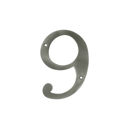 6 Numbers, Solid Brass, 10PK